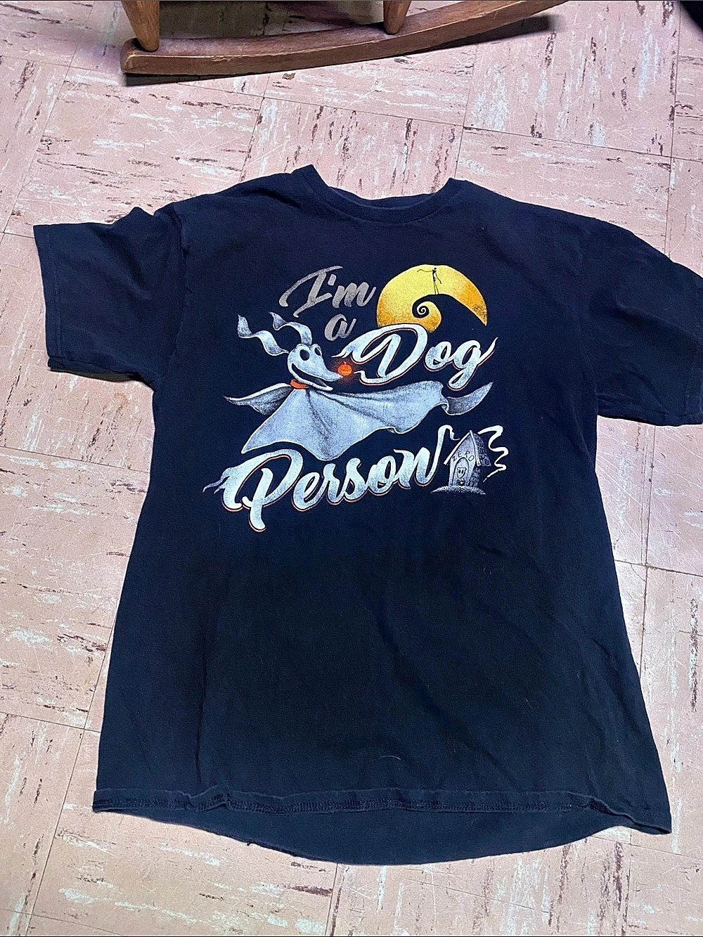 Disney The Nightmare Before Christmas Zero I'm a Dog Person T-Shirt Dog Person